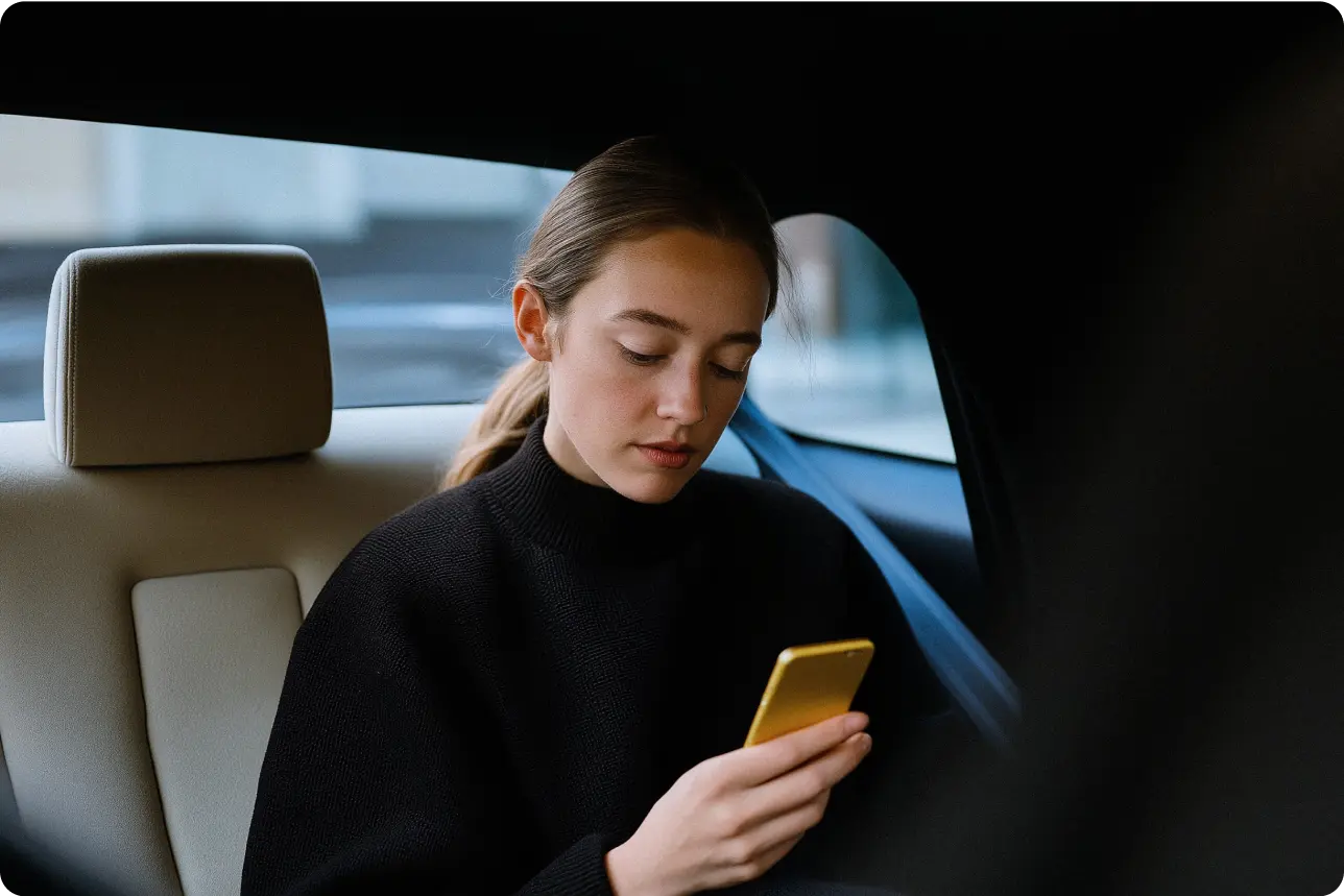 Expense management submit on the go