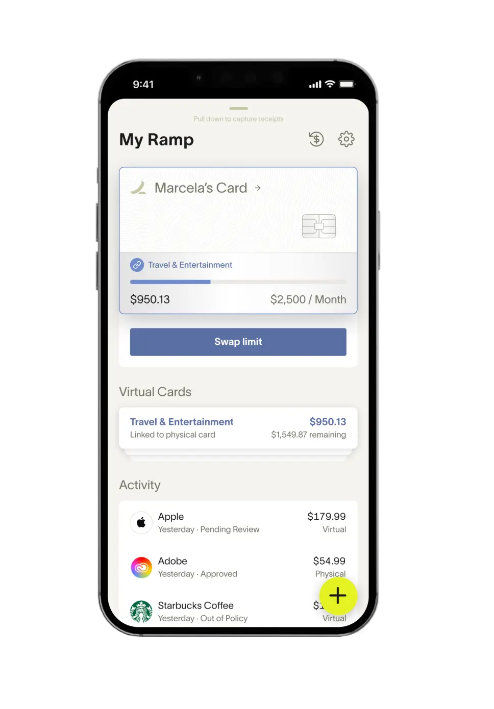 Mobile app hero phone