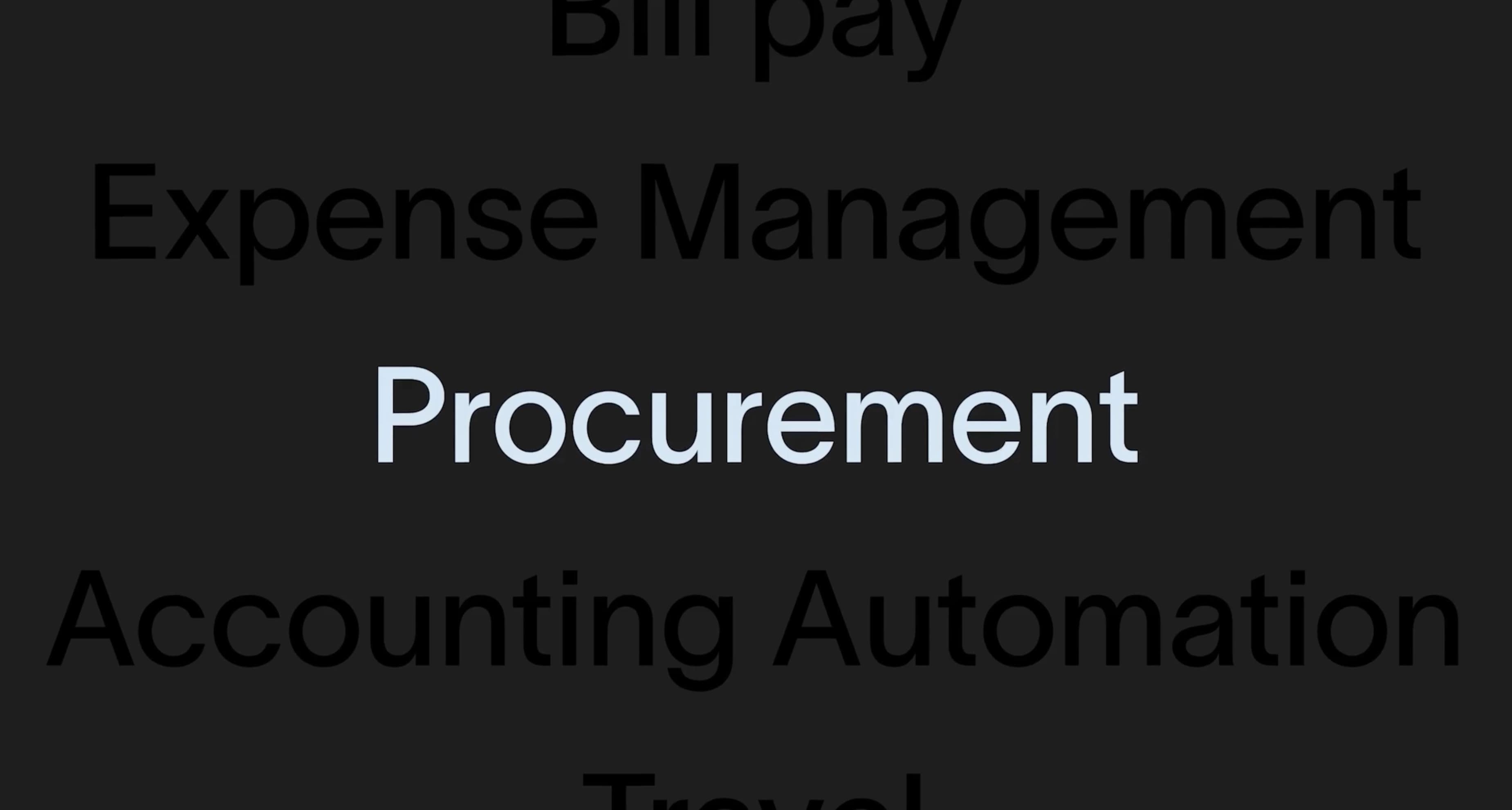Procurement