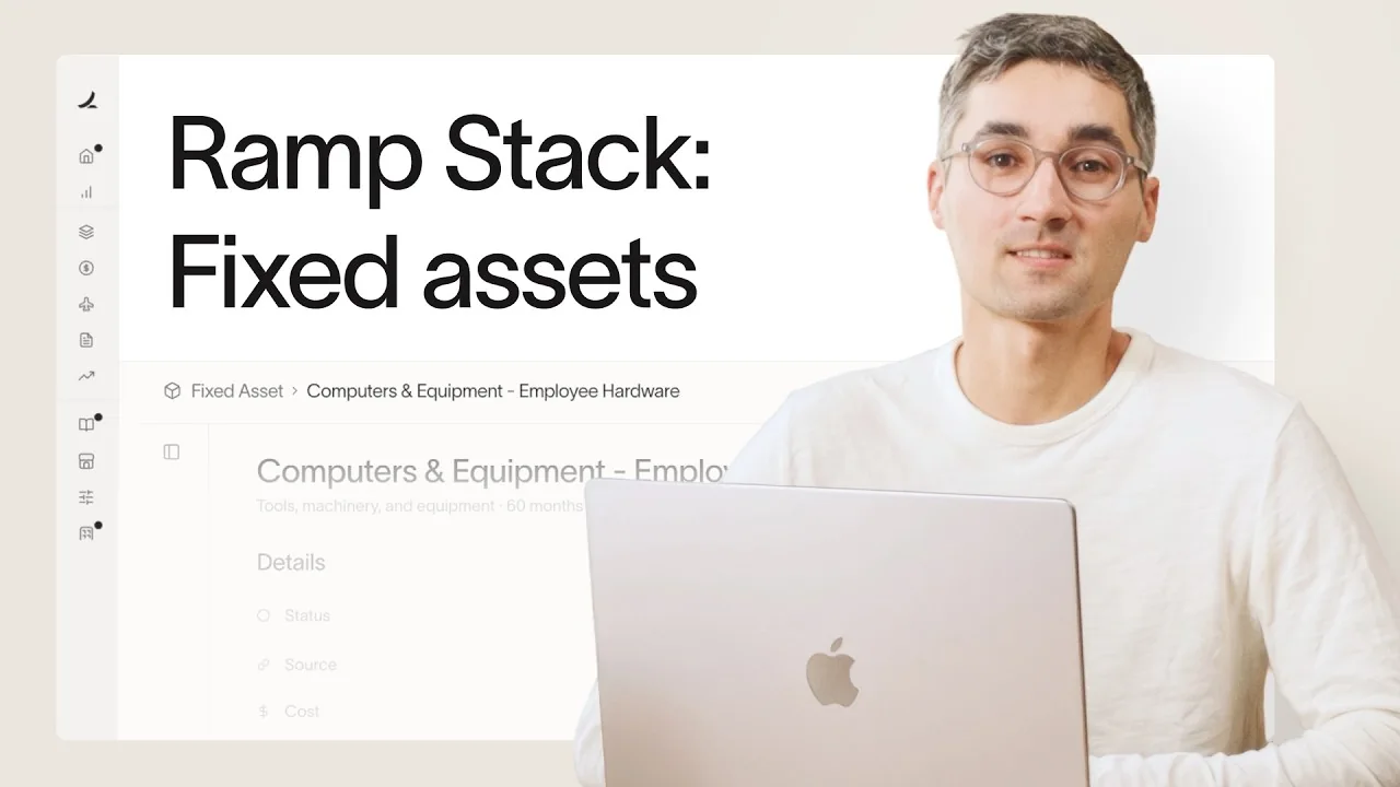 Ramp Stack now handles fixed assets