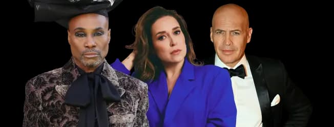 Billy Porter, Jessica Vosk and Billy Zane