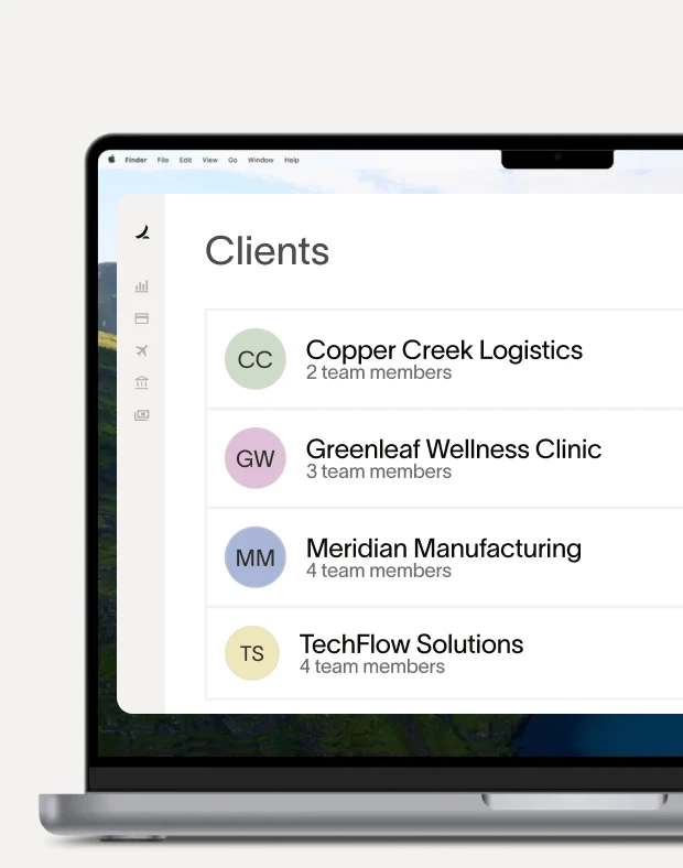 Multi-client advisor console