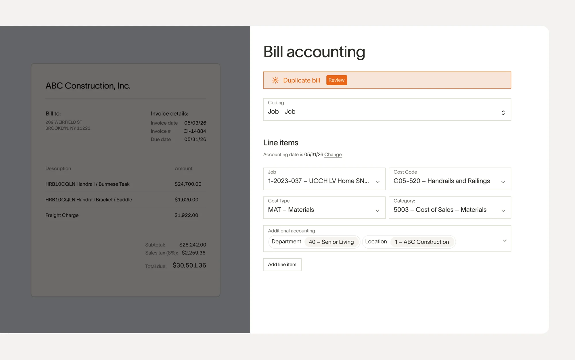 Catch overbills before they clear