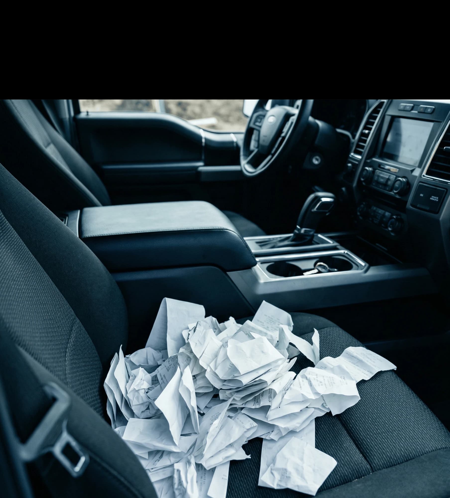 Expense management the old way