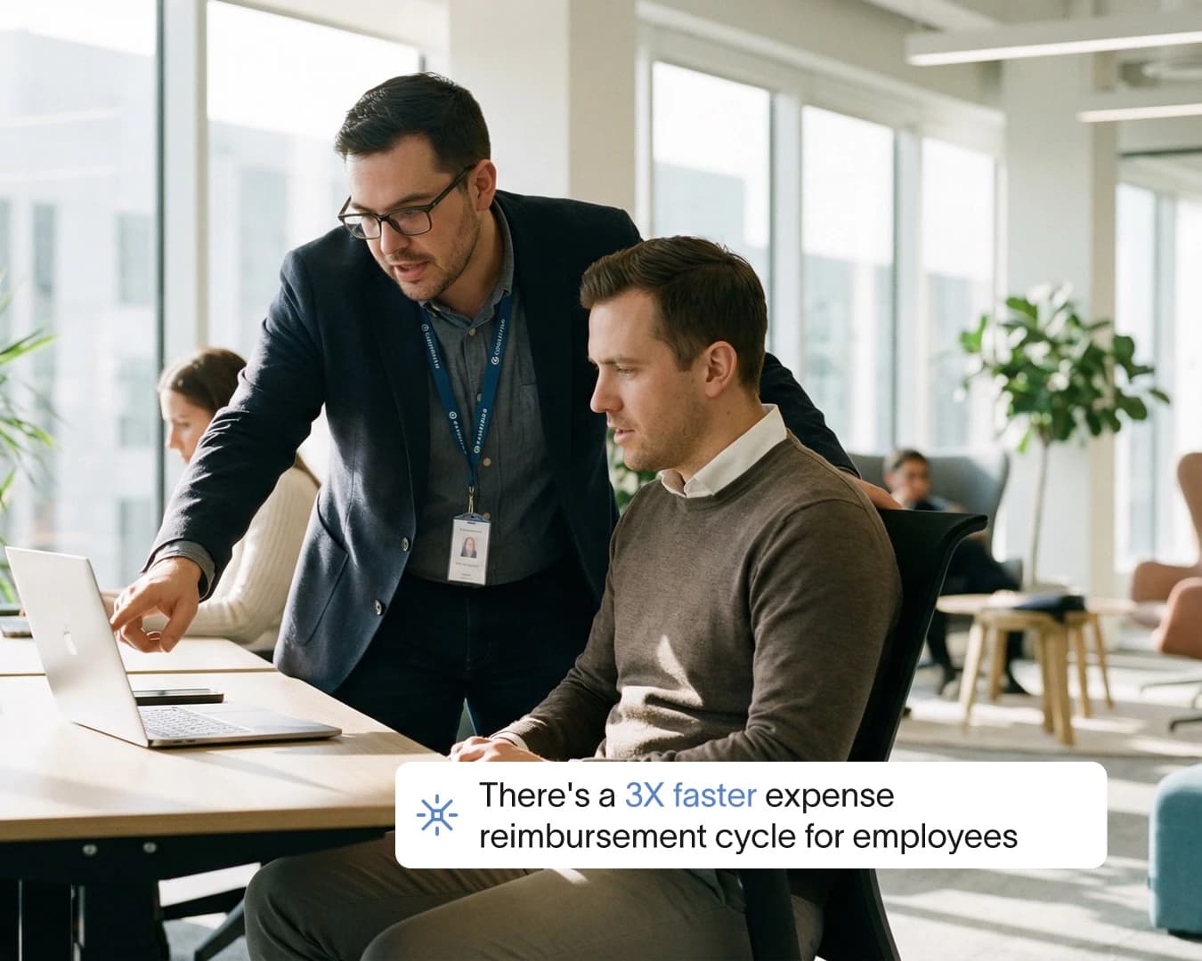 3X faster expense reimbursement cycle for employees