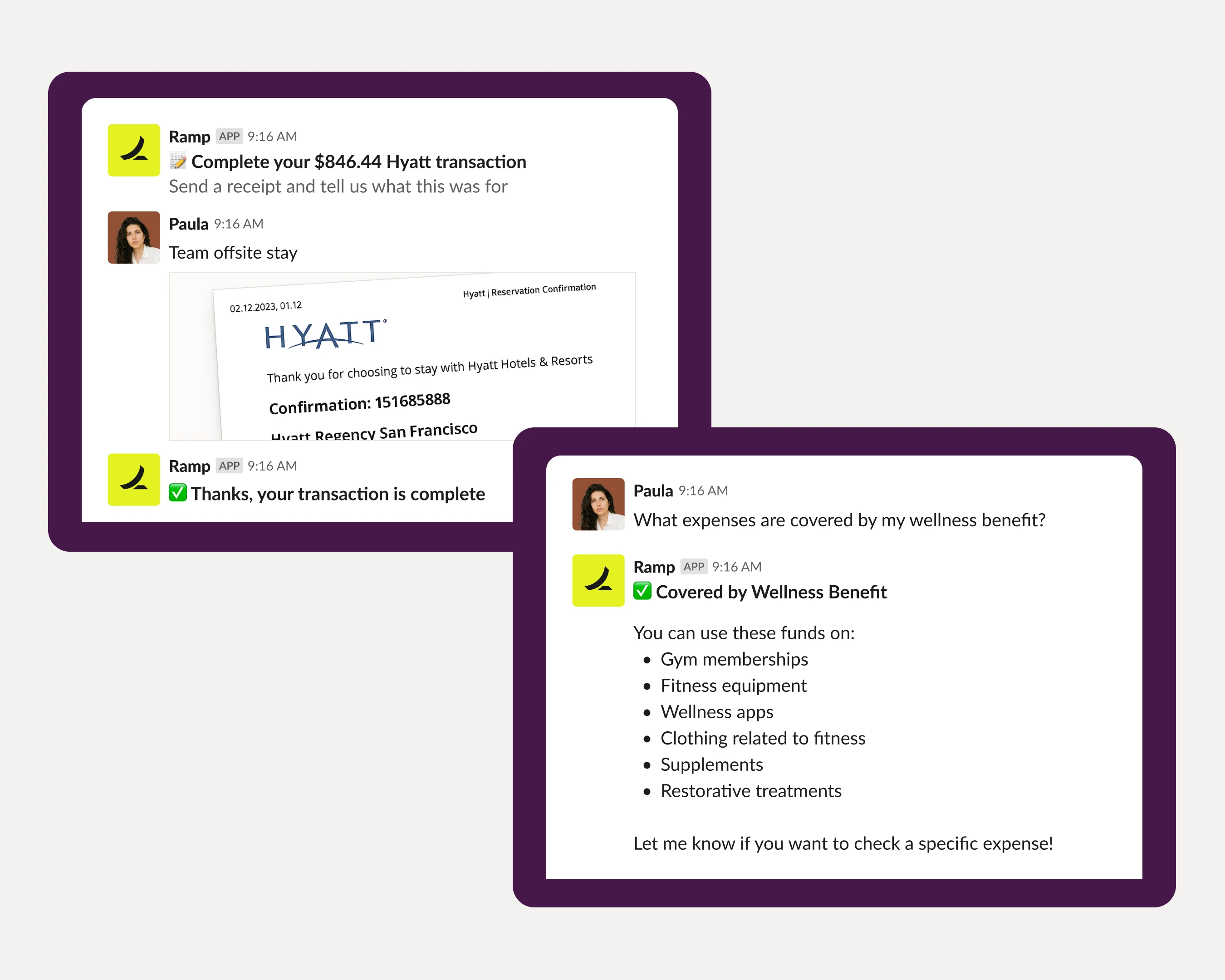 Slack and SMS agent interface