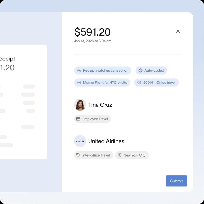 No receipt searching, saving, or uploads required.