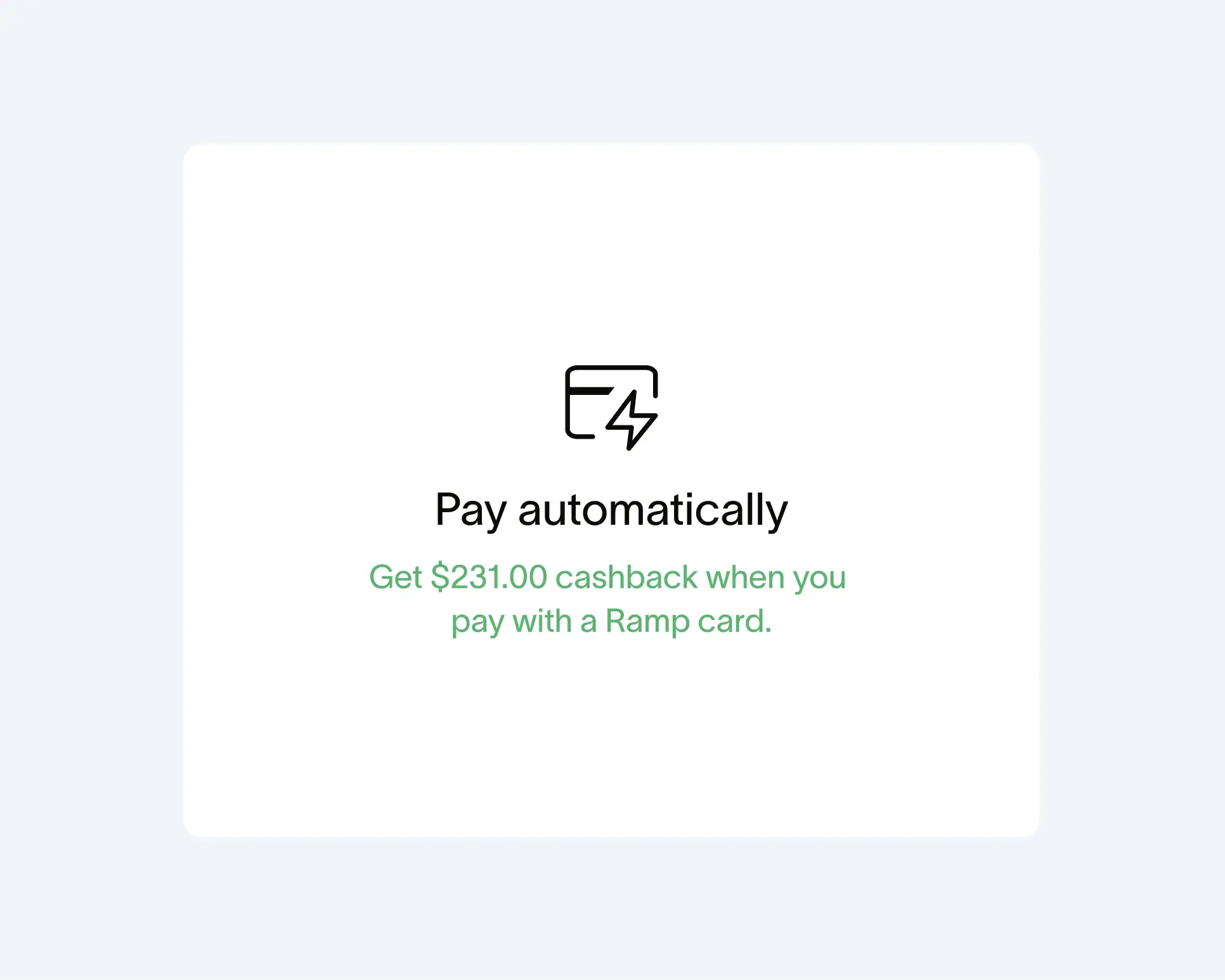 Scheduled vendor payments in Ramp