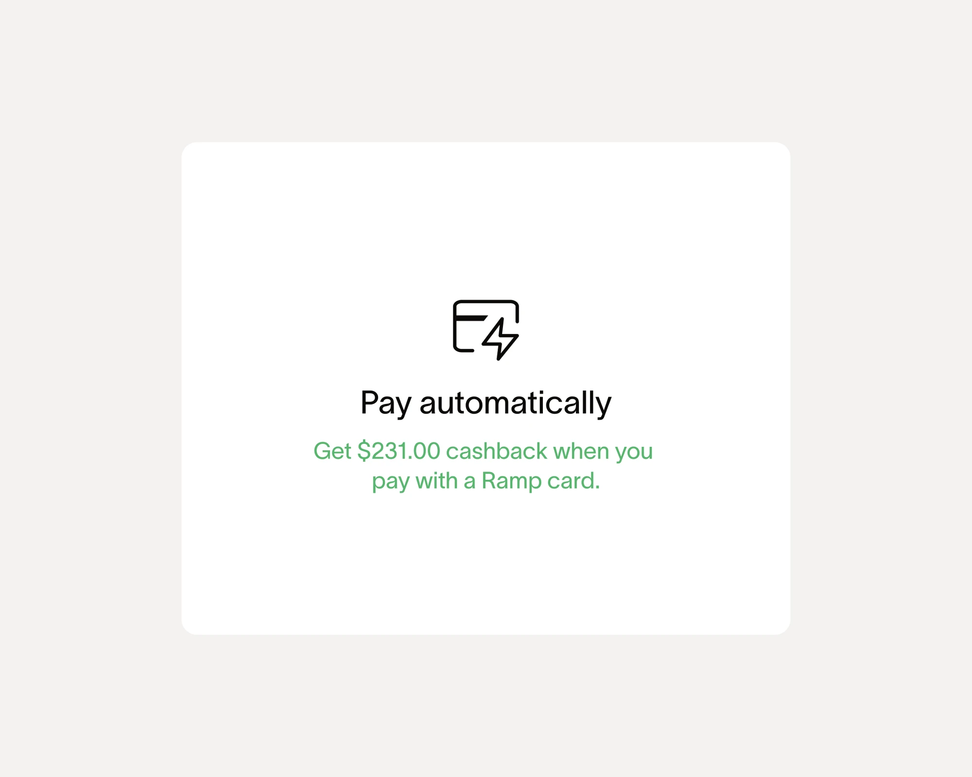 Scheduled vendor payments in Ramp