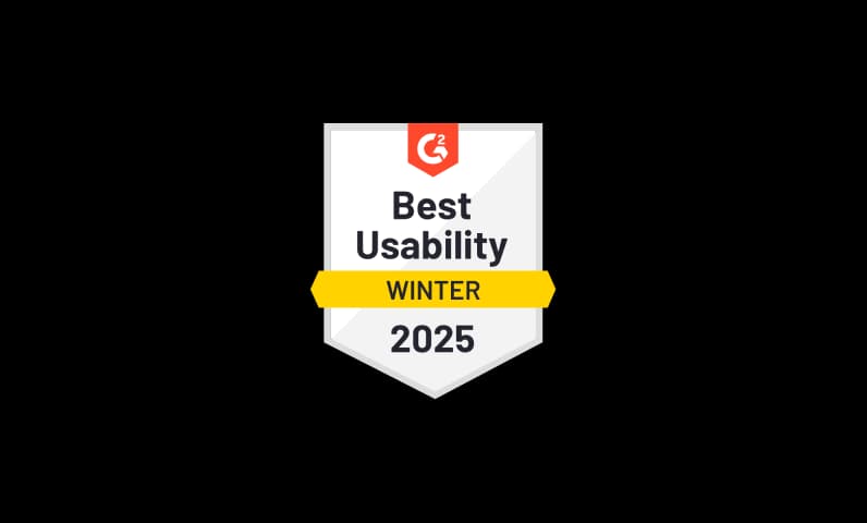 Ramp BestUsability Winter 2025 award