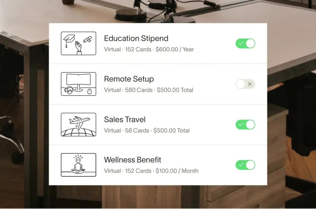 spend programs for employee