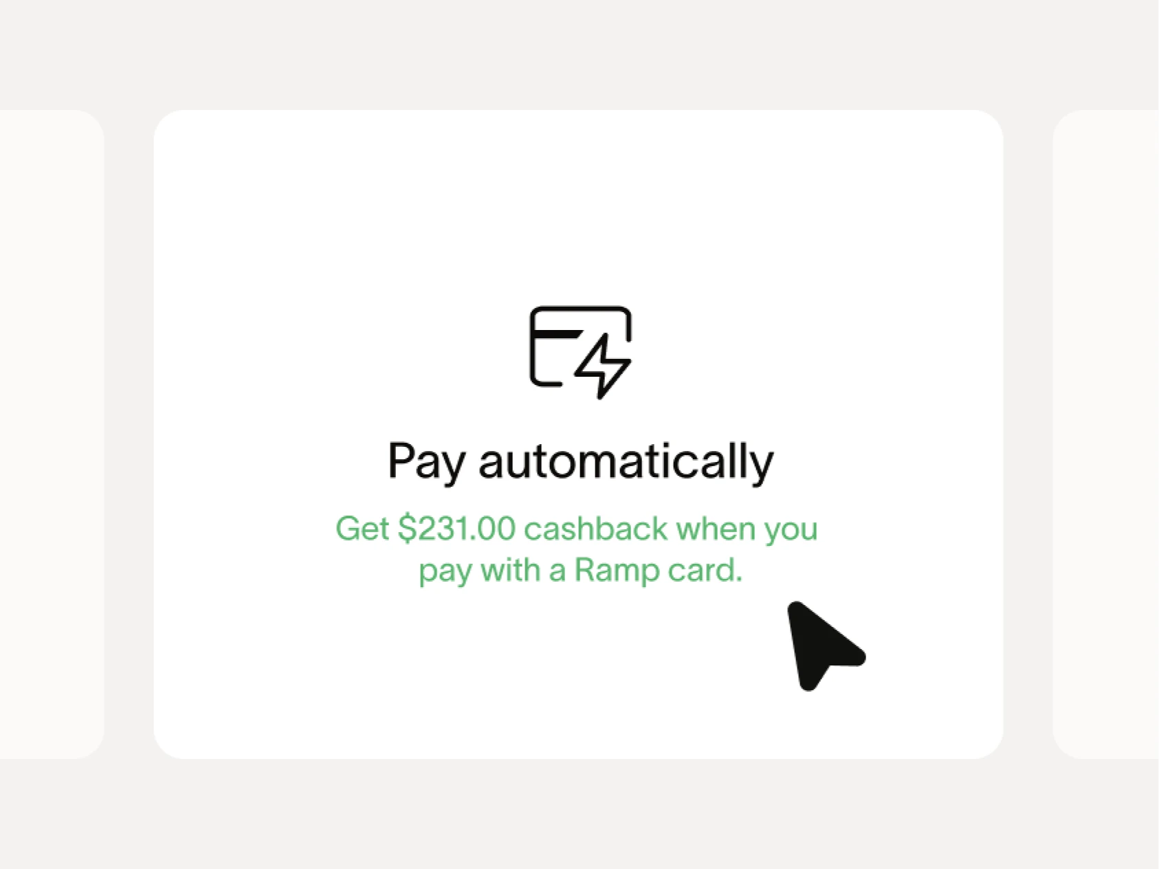 If the price drops, we’ll catch it.