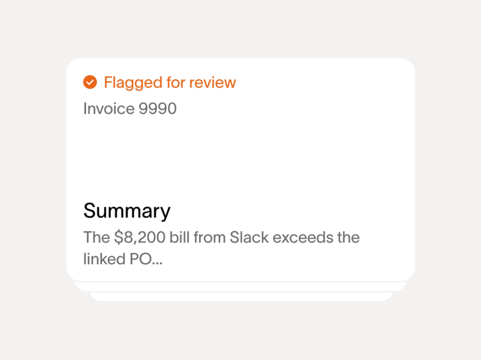 Know exactly what you’re paying for, and why.