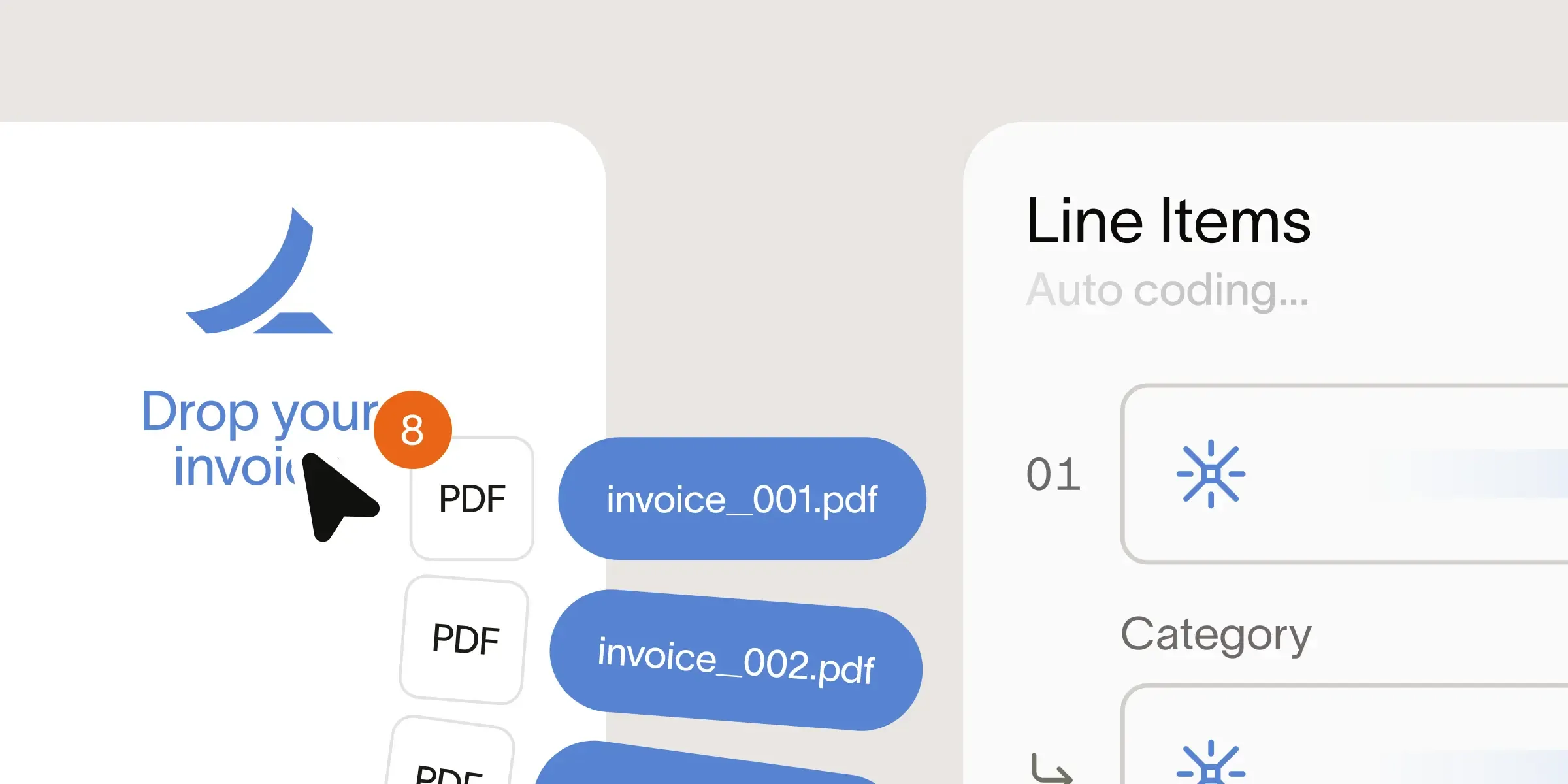Ramp invoice management dashboard
