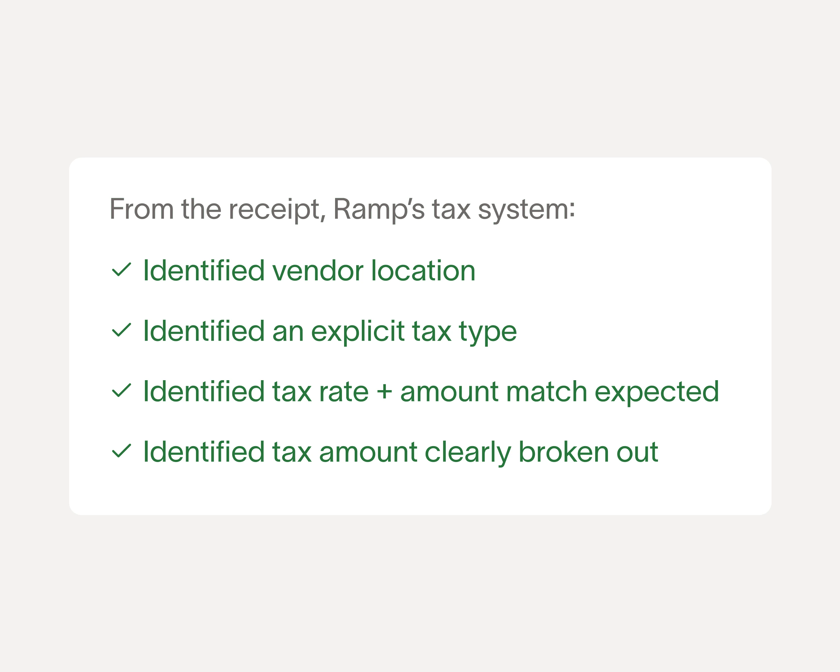 Auto tax capture