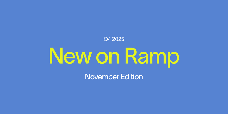New on Ramp: November Edition