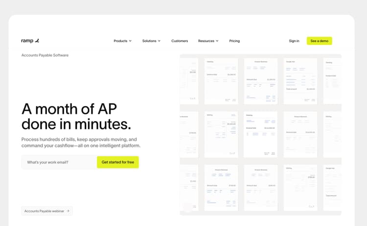 Does Ramp provide accounts payable software?