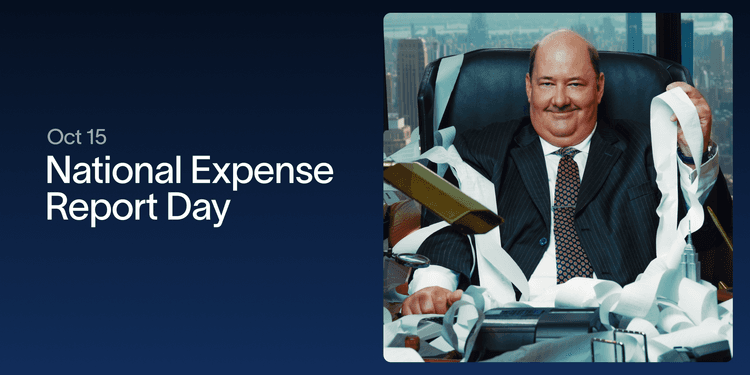 Ramp names October 15 National Expense Report Day