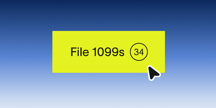 Your January just got easier: Introducing 1099 filing