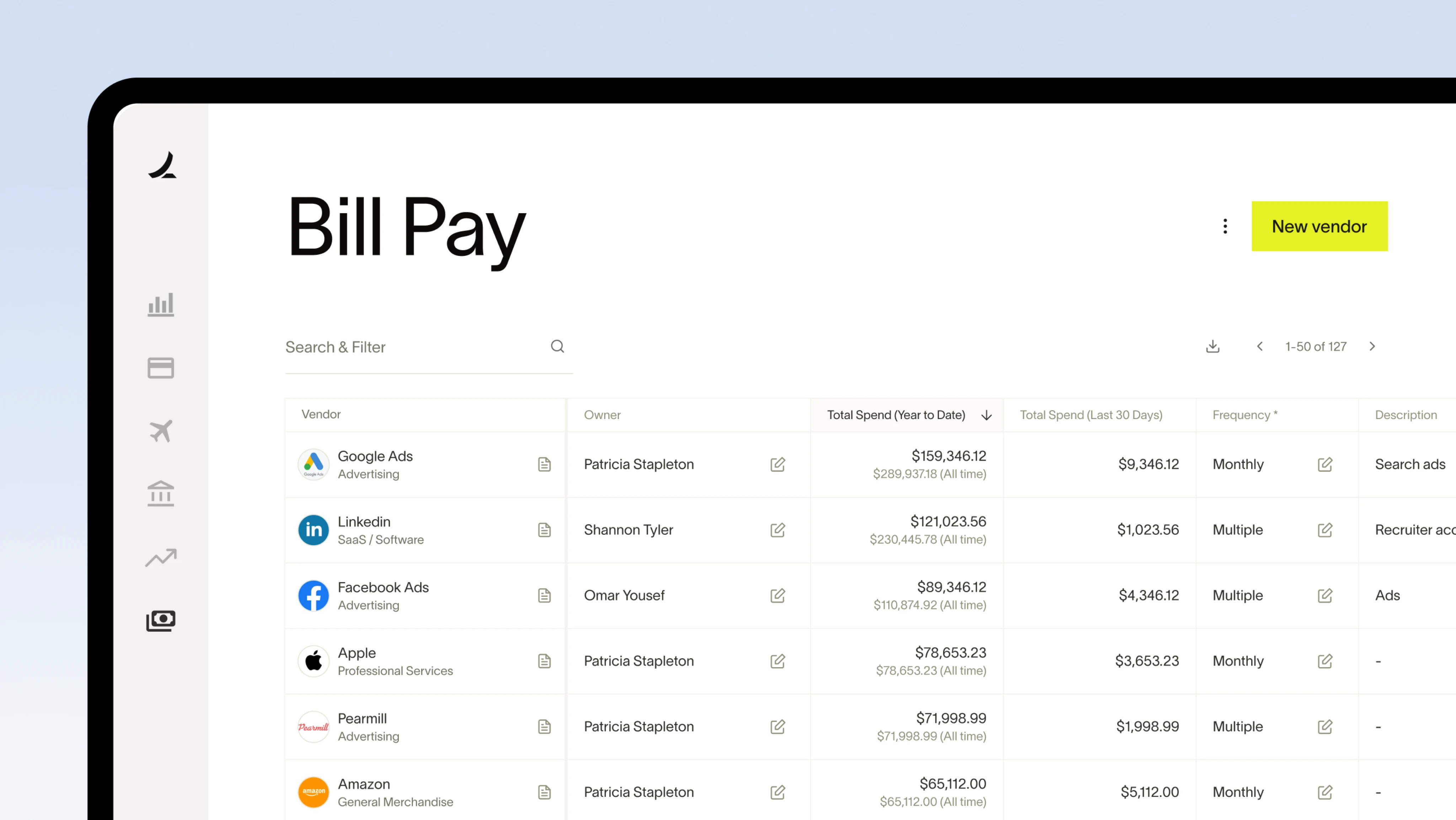 Bill pay hero image